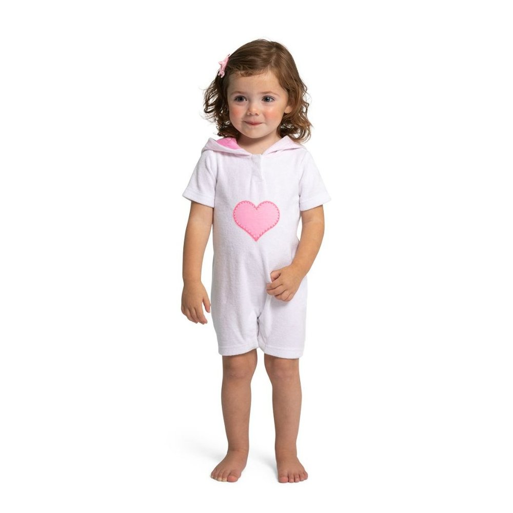 Sunuva Baby Girl Towelling Onesie